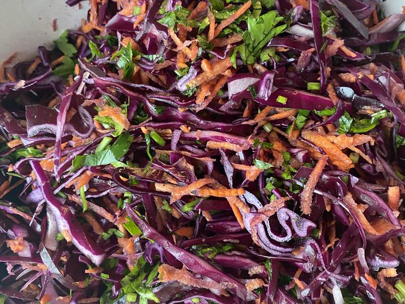 Rotkohlsalat