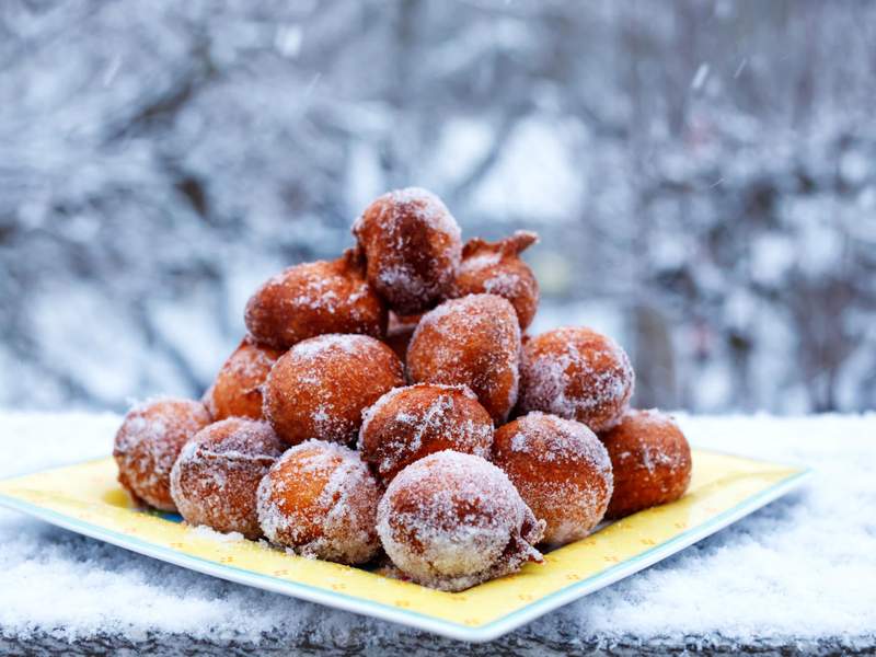 Quarkbällchen aus der Heißluftfritteuse