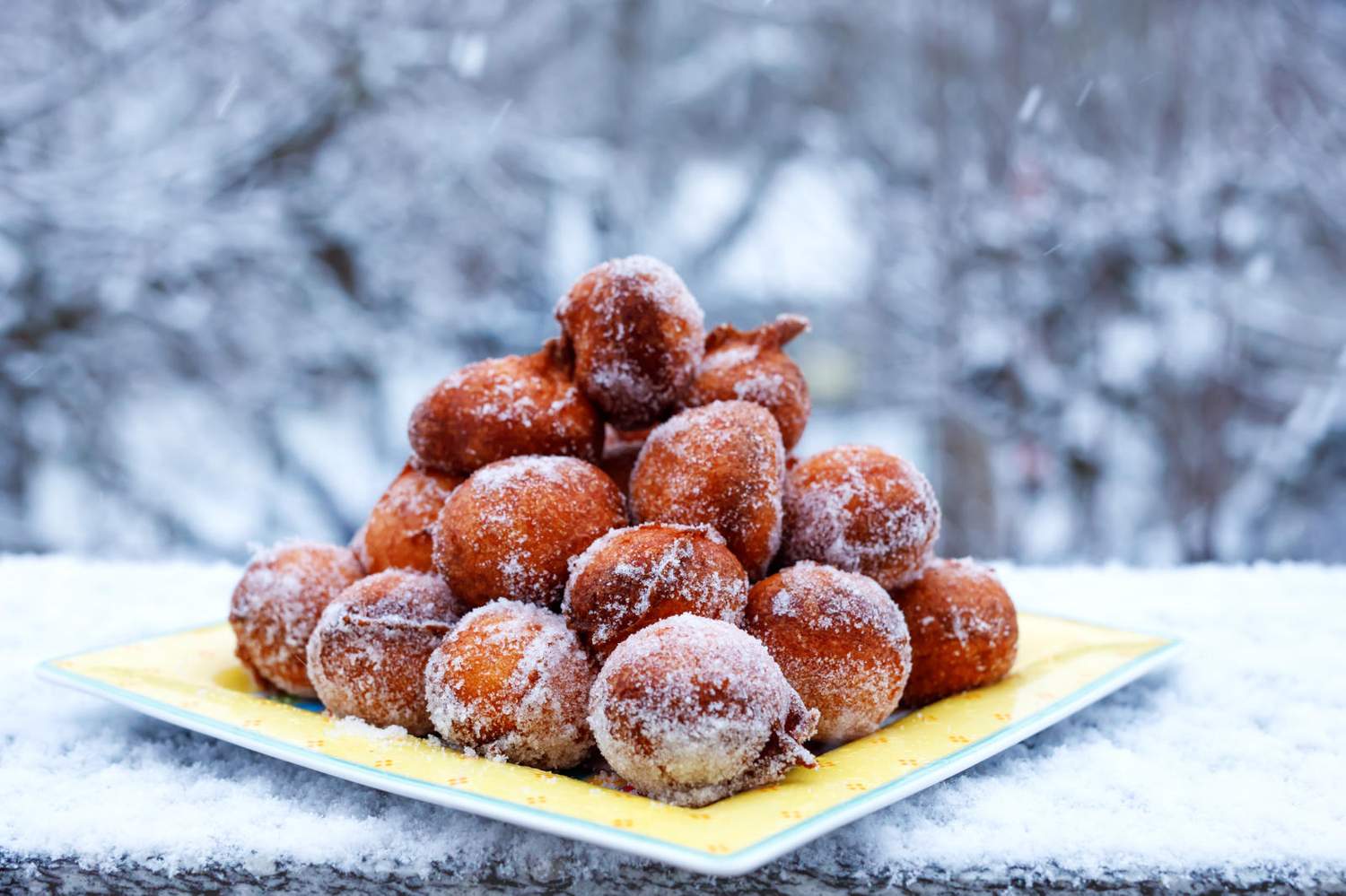 Quarkbällchen aus der Heißluftfritteuse Bild