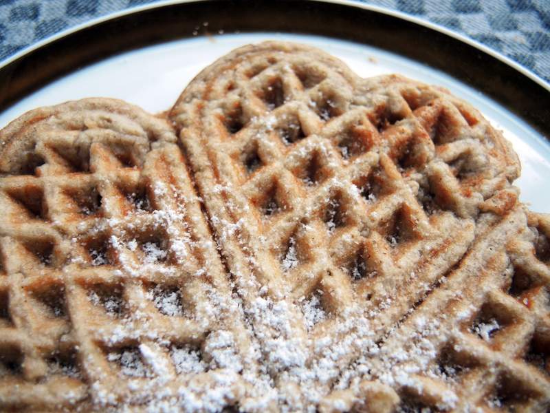 Waffeln ohne Mehl (Waffelteig)