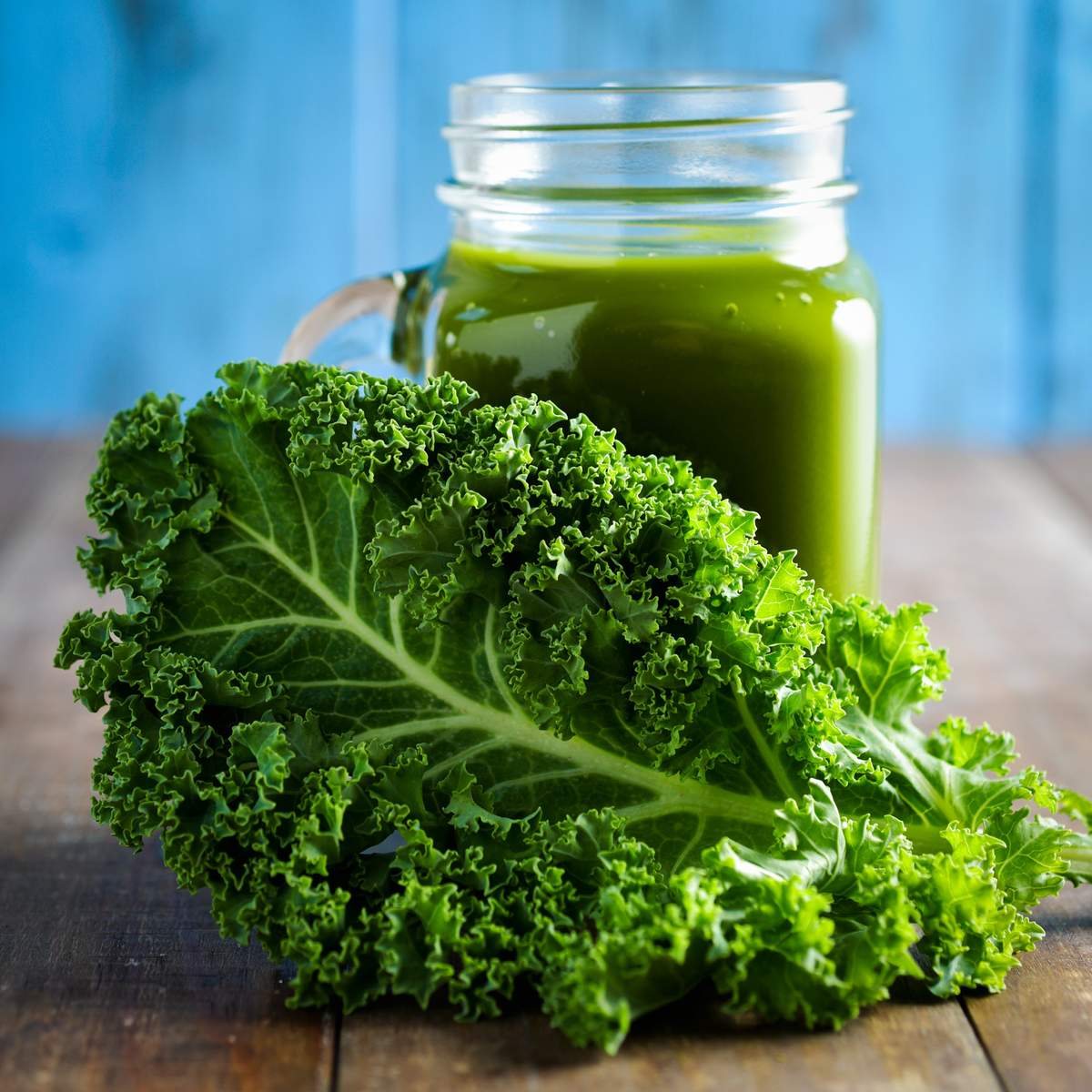 Grüner Frühstücks Smoothie Bild