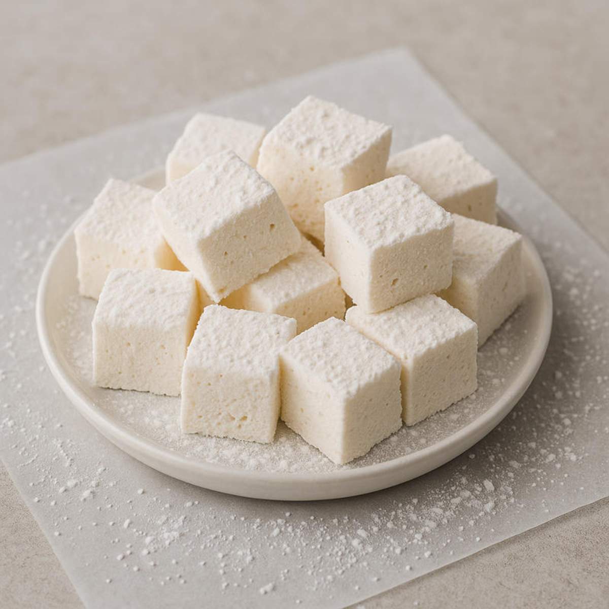 Fructosefreie Marshmallows Bild