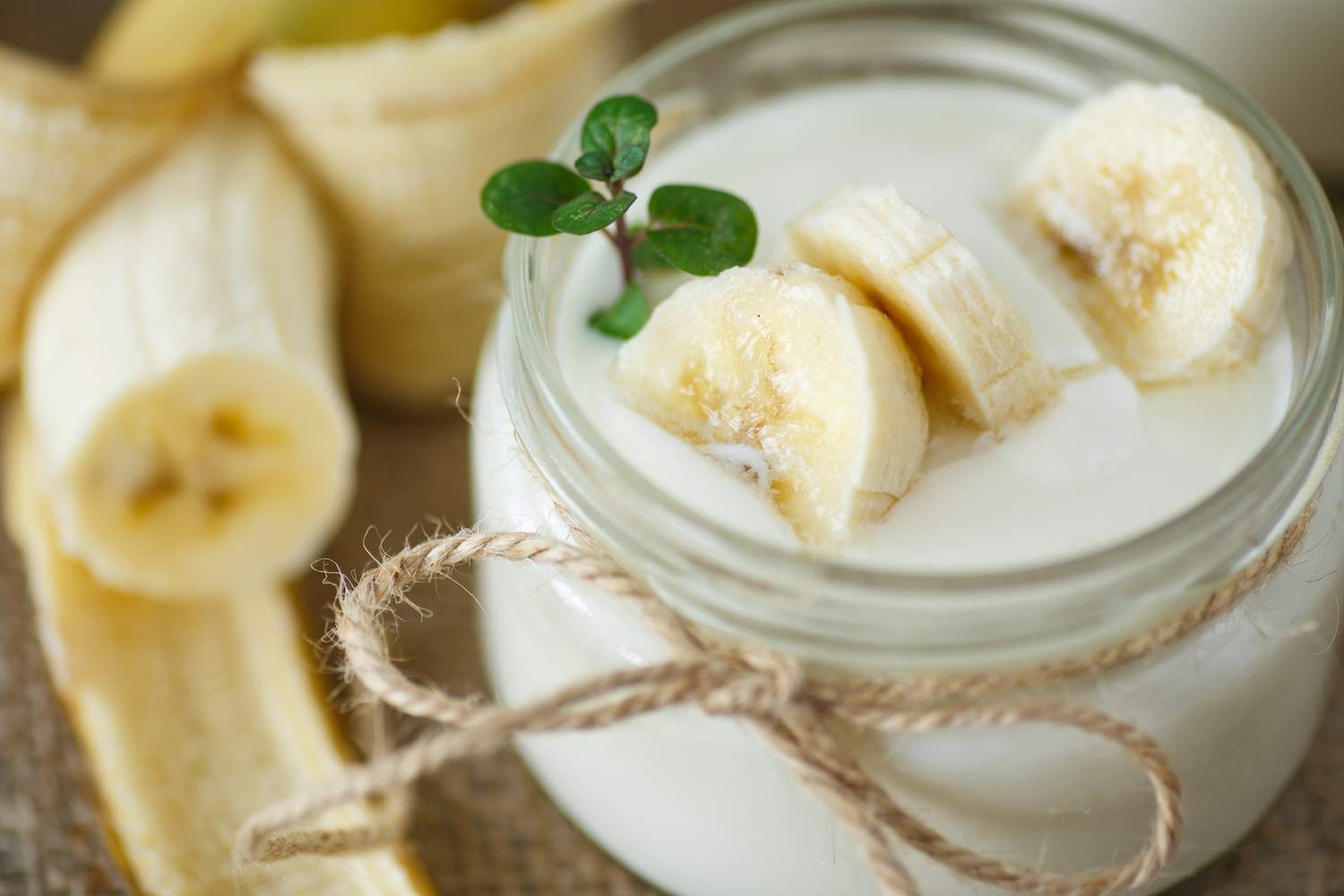 Bananenjoghurt - Für den kleinen Hunger Bild