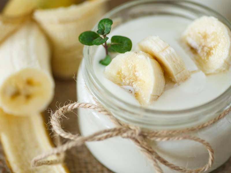 Bananenjoghurt - Für den kleinen Hunger