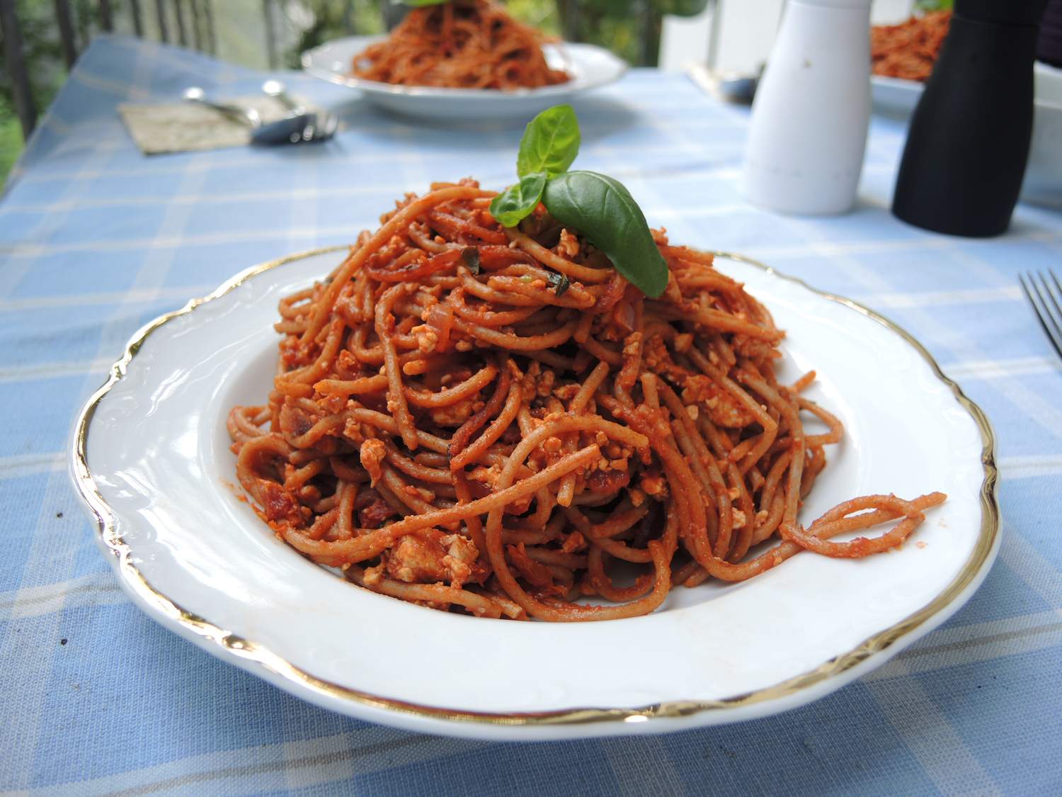 Vegane Tofu Bolognese nach Attila Bild