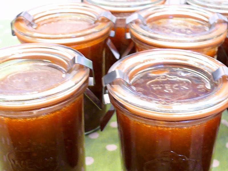 Quittenmarmelade mit Kürbis