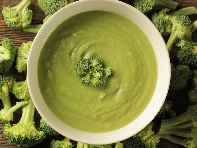Brokkoli-Kartoffel-Cremesuppe