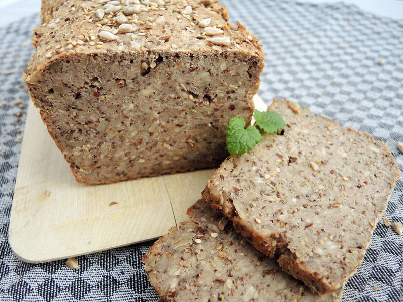 Glutenfreies Buchweizenbrot mit Chia