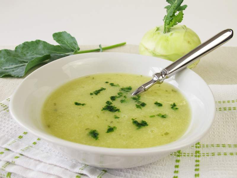 Kohlrabisuppe