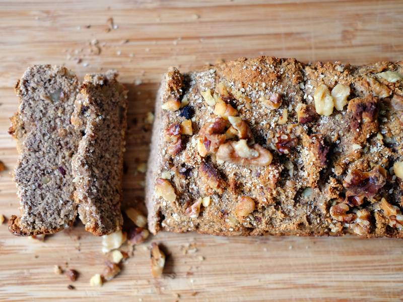 Bananenbrot ohne Zucker