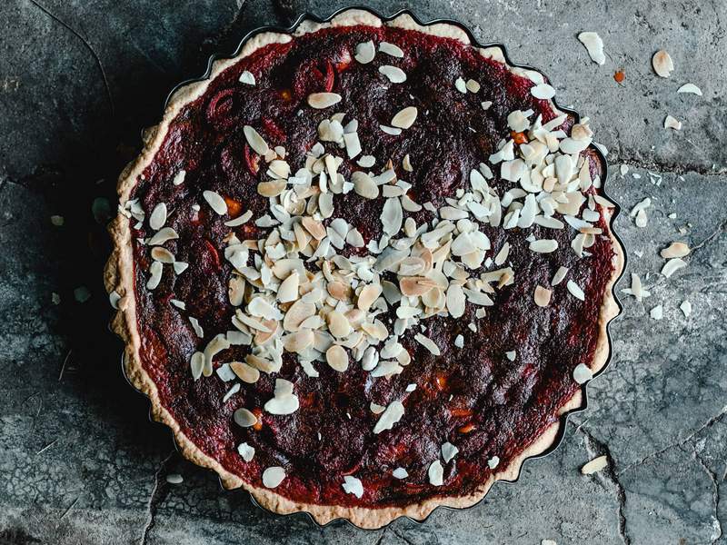 Rote-Beete-Quiche
