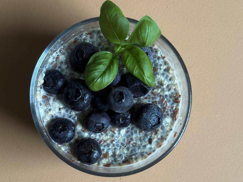 Hanfsamen-Porridge low carb