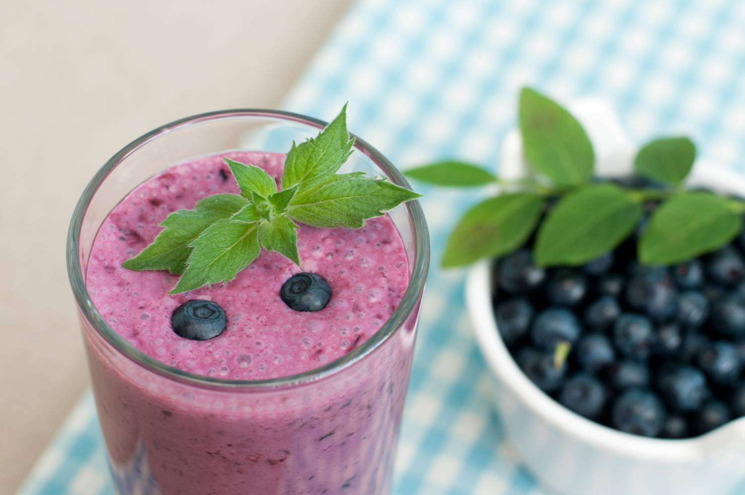 Beeren-Smoothie Bild