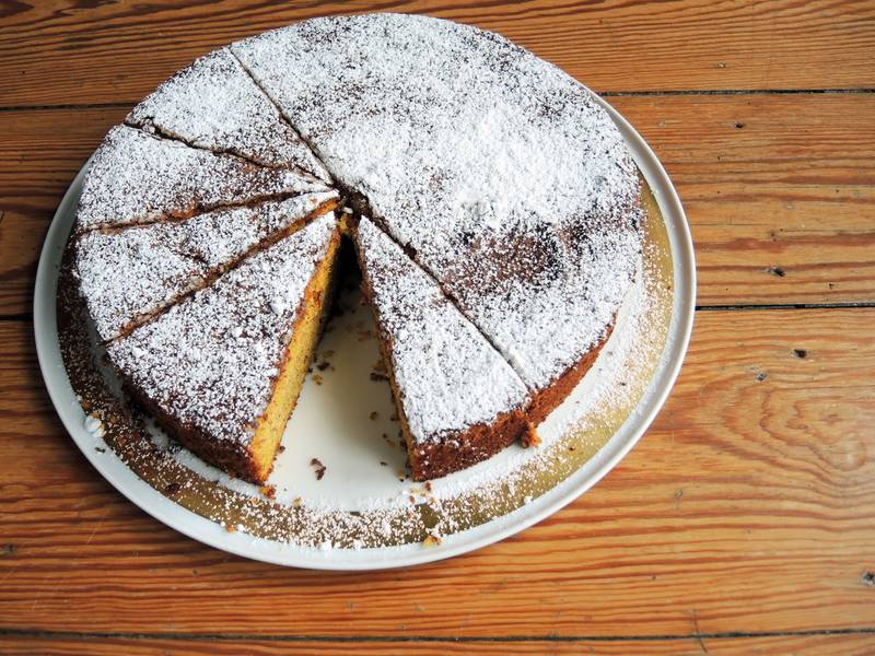 Glutenfreie Möhrentorte ohne Milch