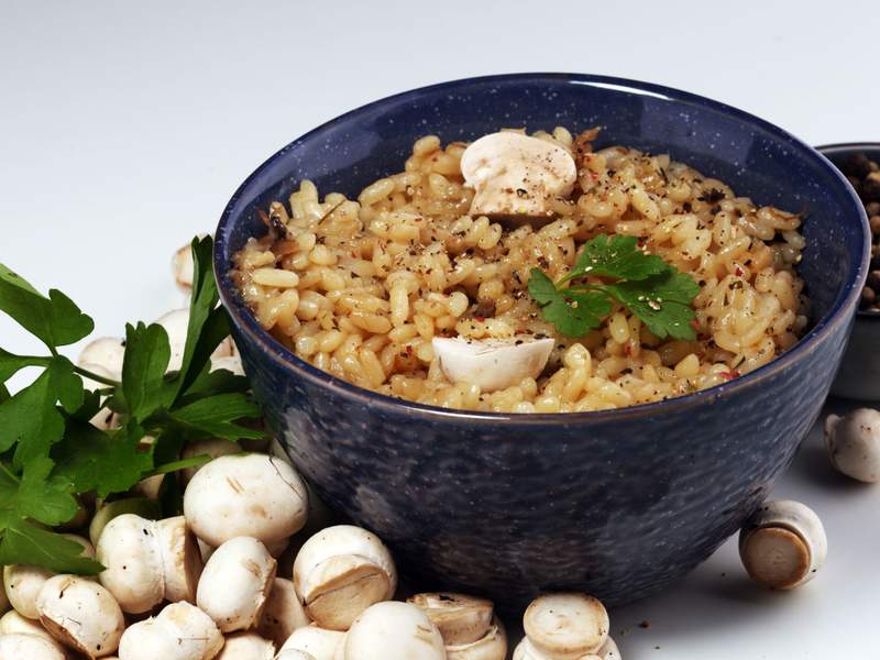 Risotto mit Champignons