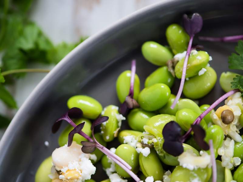 Edamame Salat