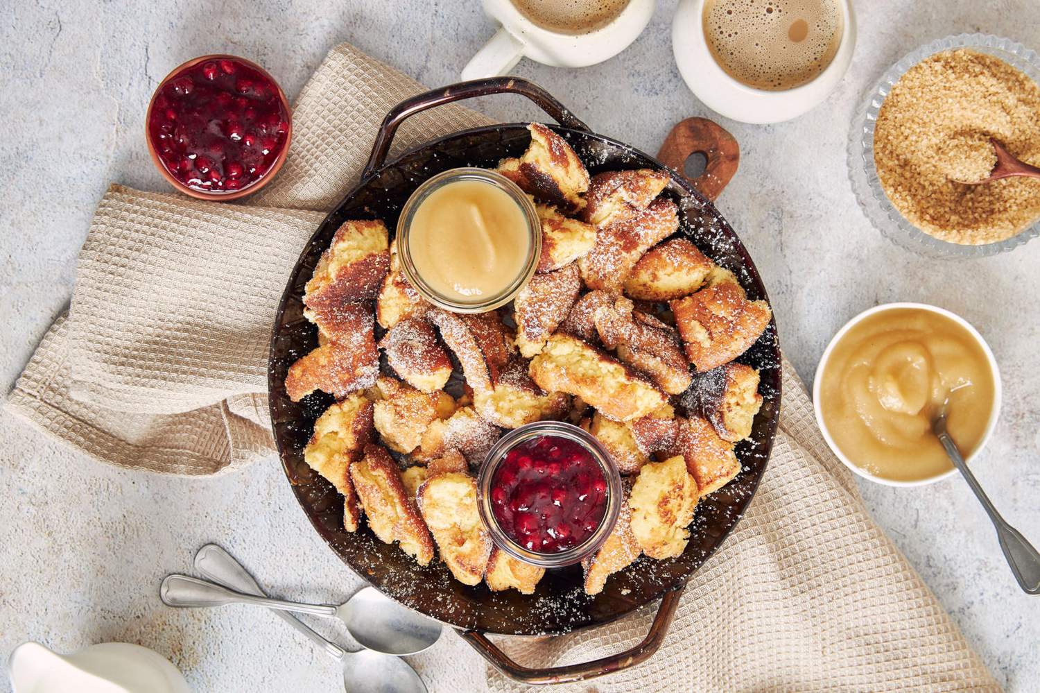 Kaiserschmarrn ohne Rosinen Bild