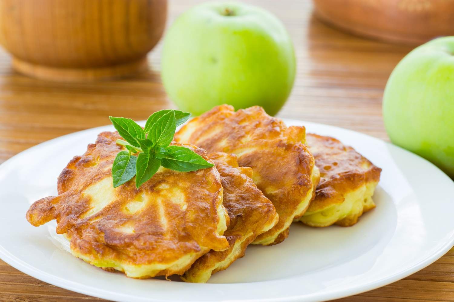 Apfel-Pfannkuchen Bild