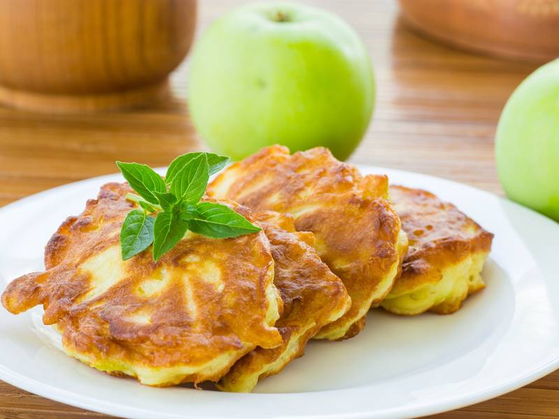 Apfel-Pfannkuchen