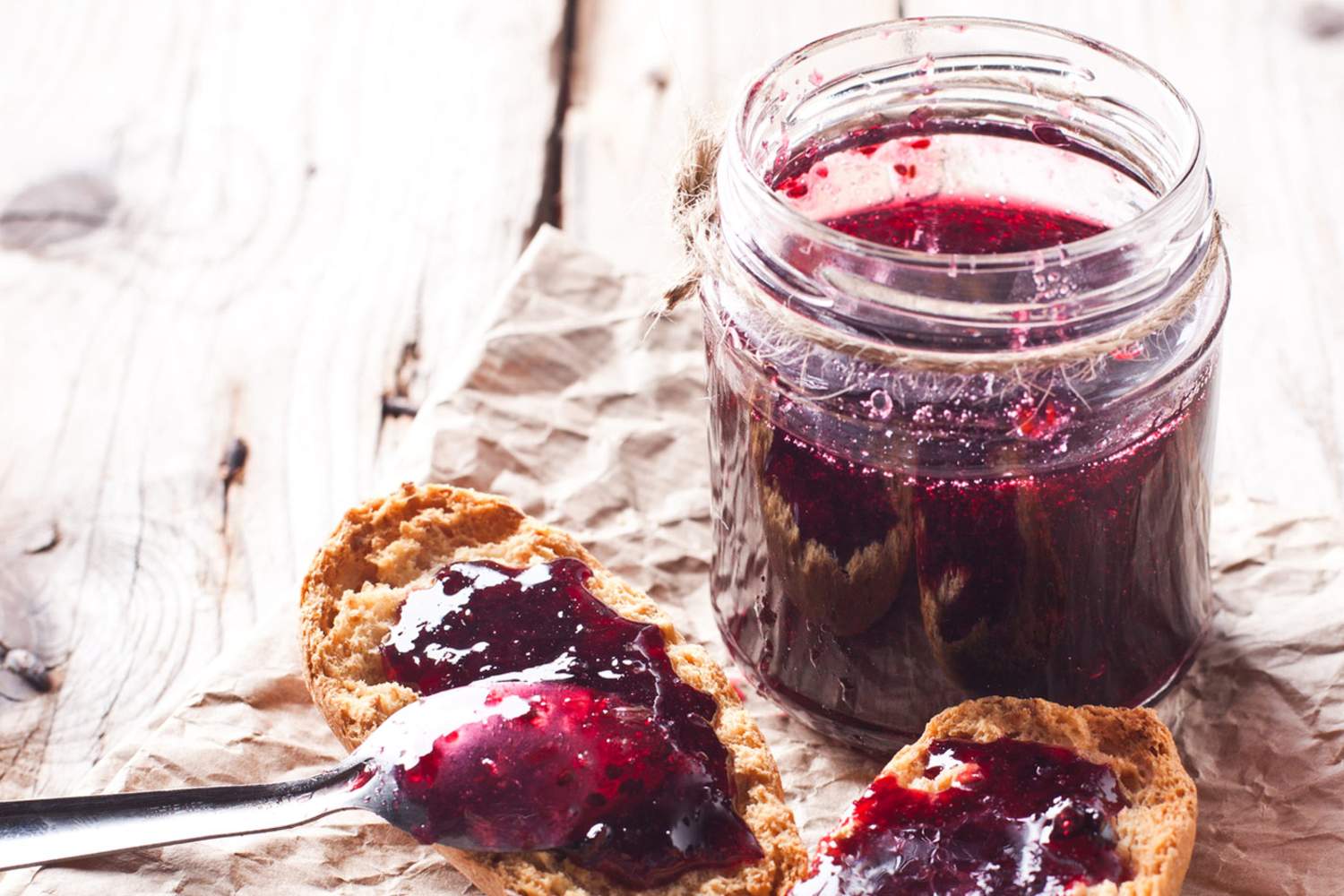 Fructosearme Beerenmarmelade Bild