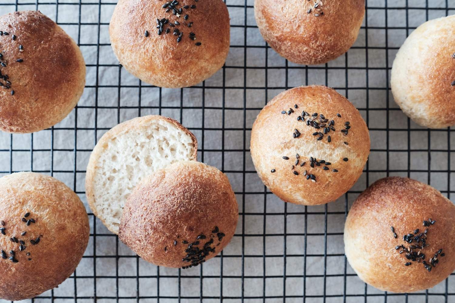 Mandelmehl Brötchen  Bild