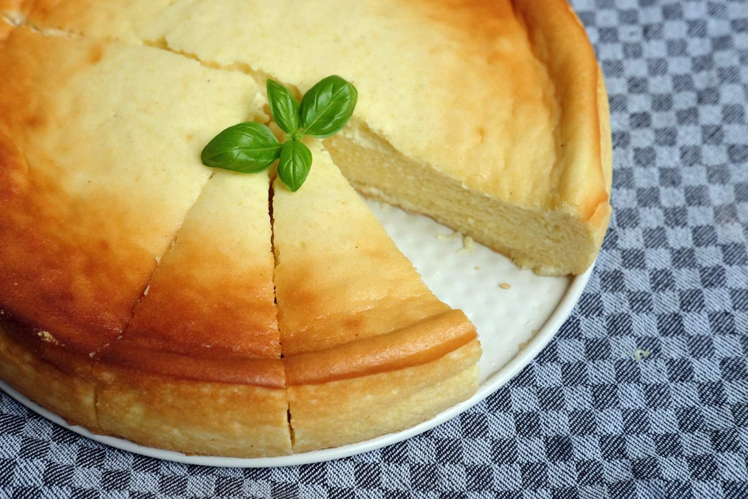 Käsekuchen ohne Boden Bild