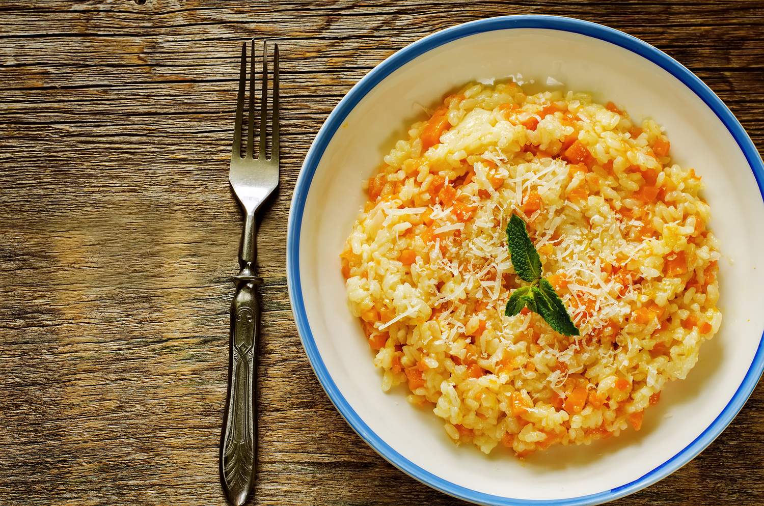 Kürbis-Risotto Bild