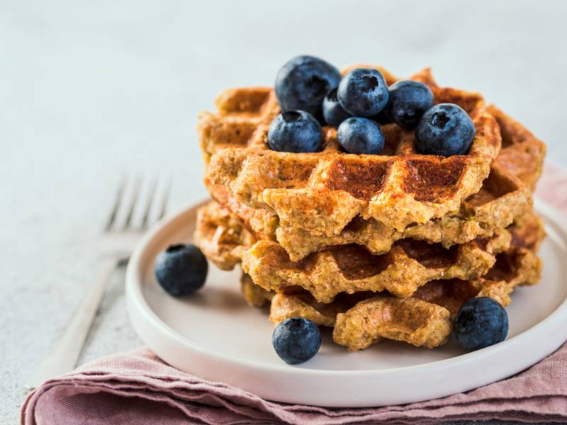Erdmandel-Waffeln