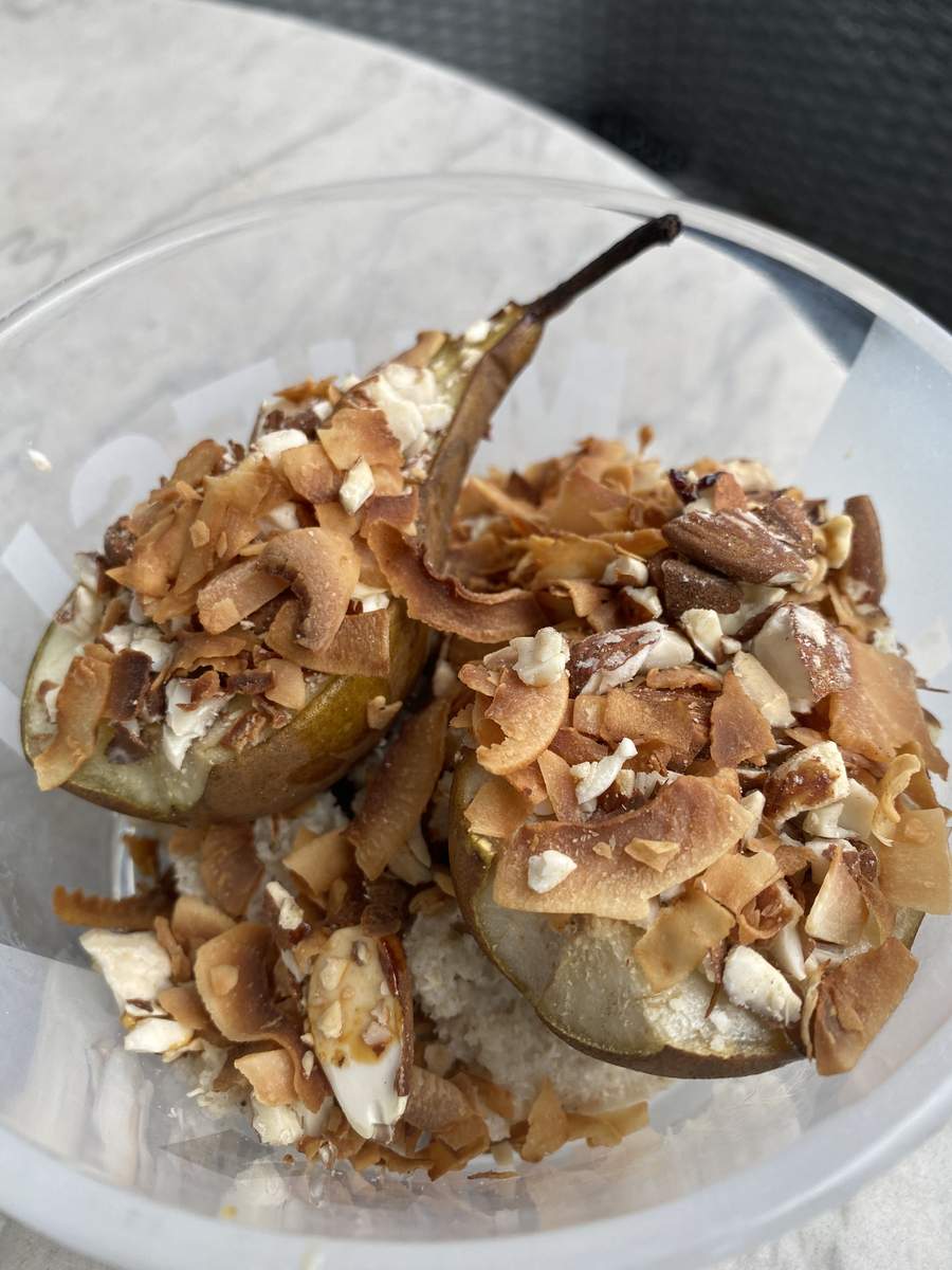 Birnen-Quinoa-Porridge mit Kokos Bild