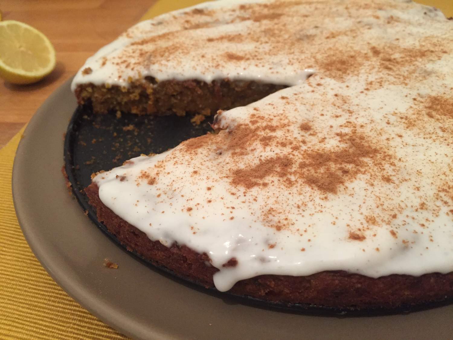 Saftiger Möhrenkuchen ohne Ei Bild