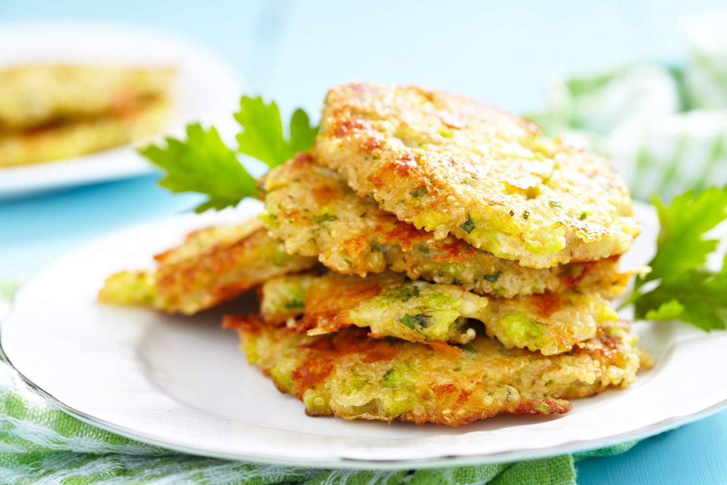 Vegane Zucchini-Puffer Bild