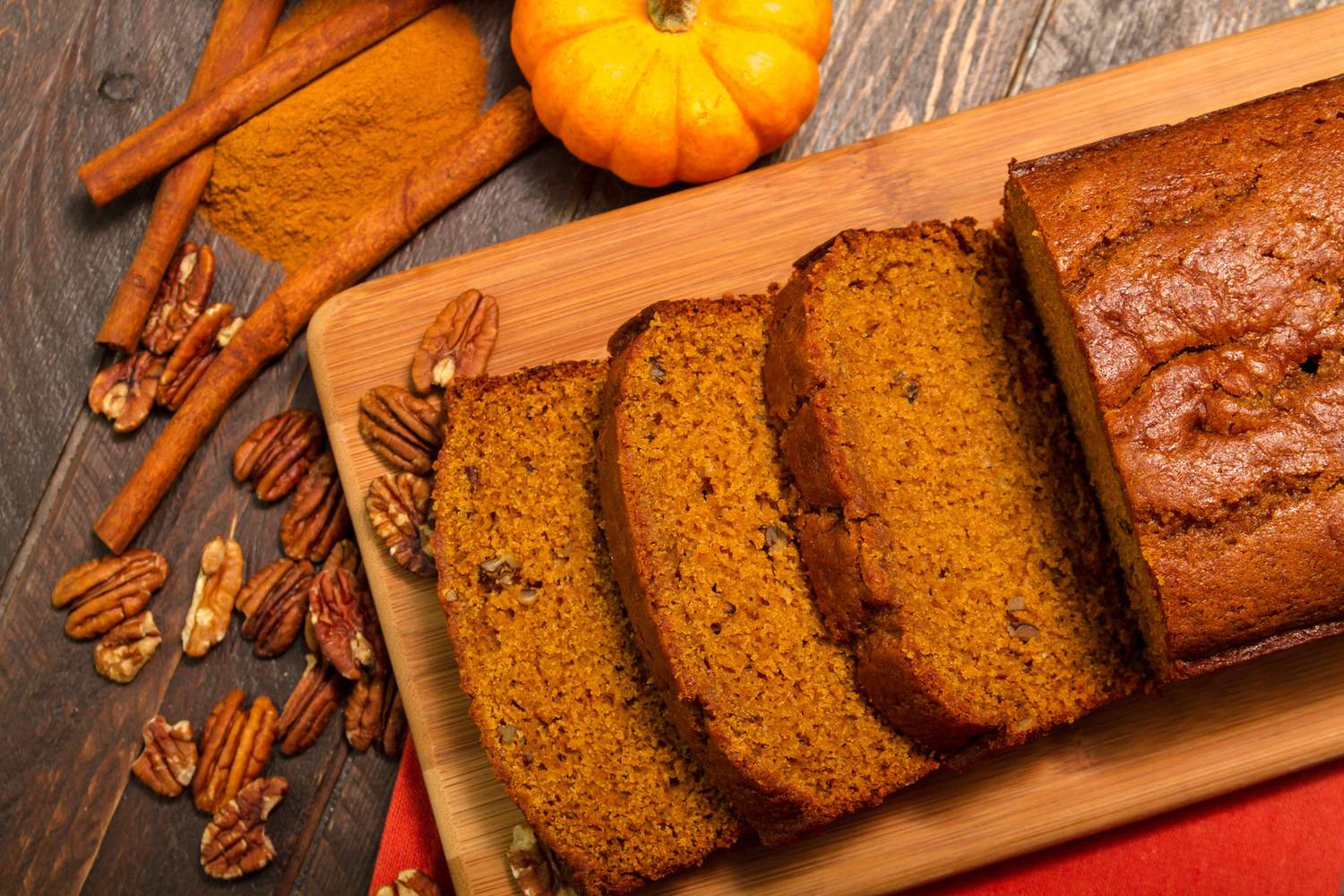 Süsses Kürbisbrot Bild