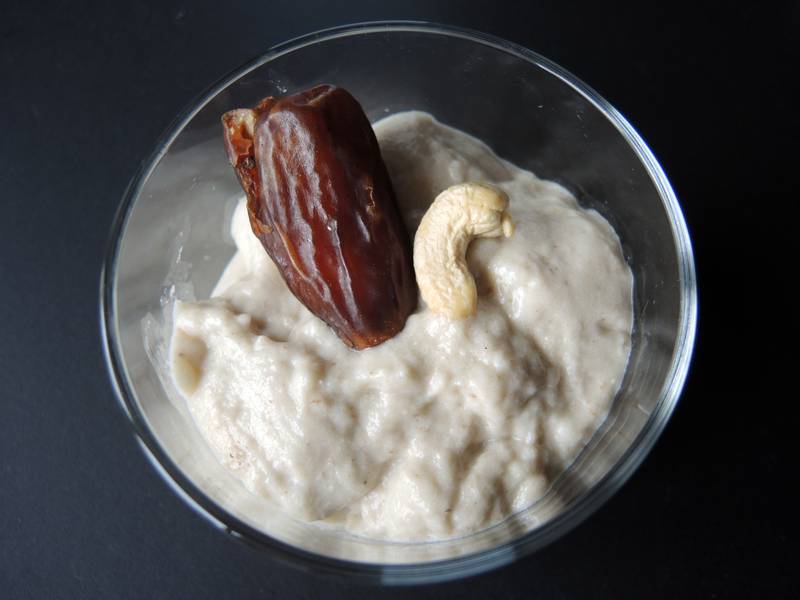 Veganer Joghurt ohne Soja aus Cashews