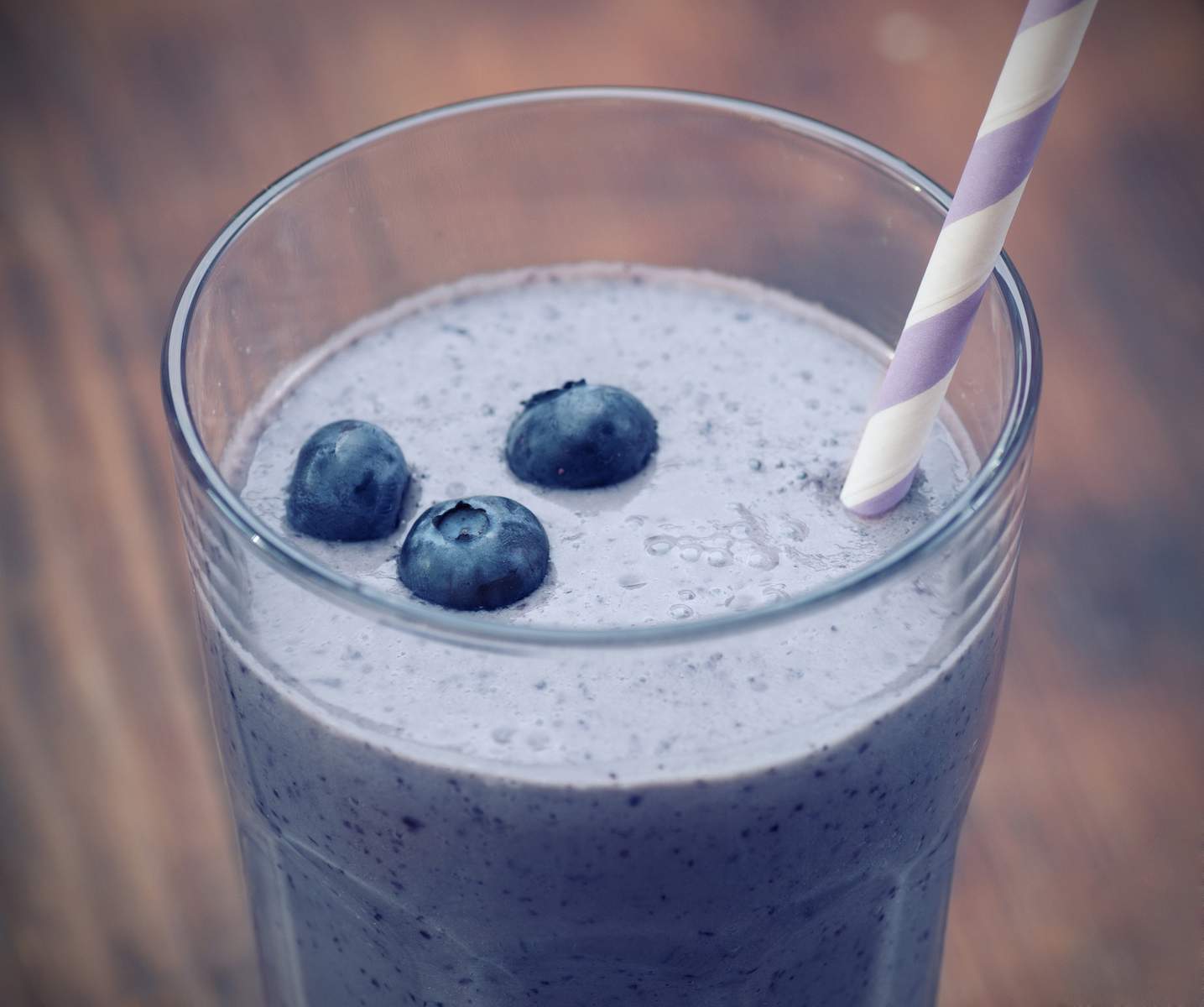 Blaubeer Molke Drink Bild