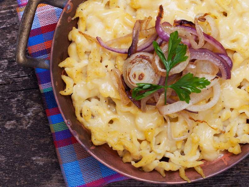 Glutenfreie Käsespätzle