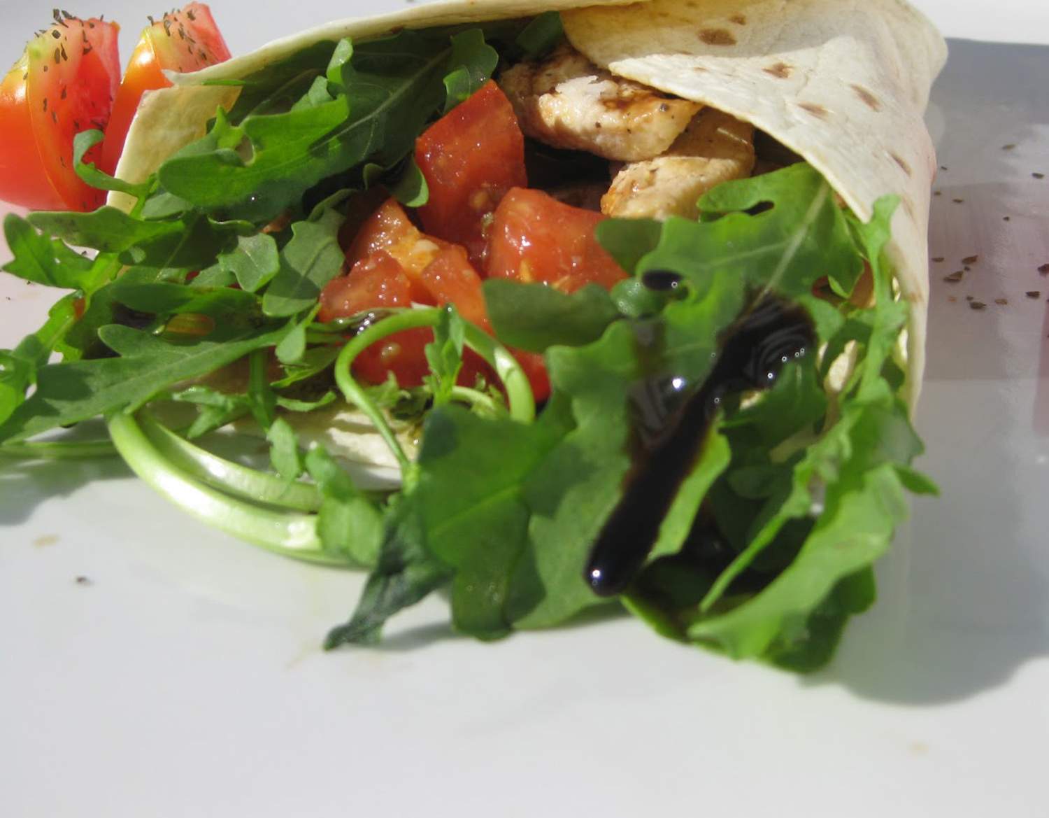Wrap mit Thunfisch und Avocadocreme Bild