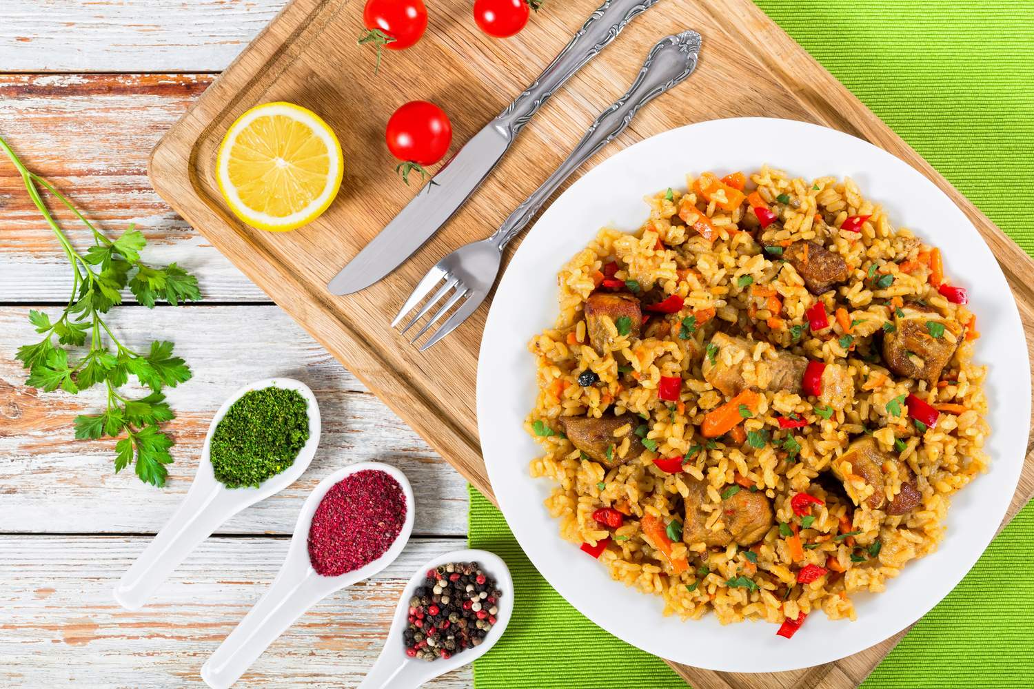Gemüse-Ratatouille aus der Pfanne Bild