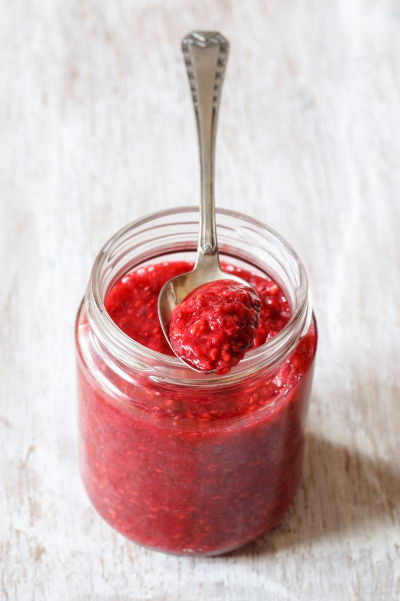 Himbeer-Chia-Marmelade Bild