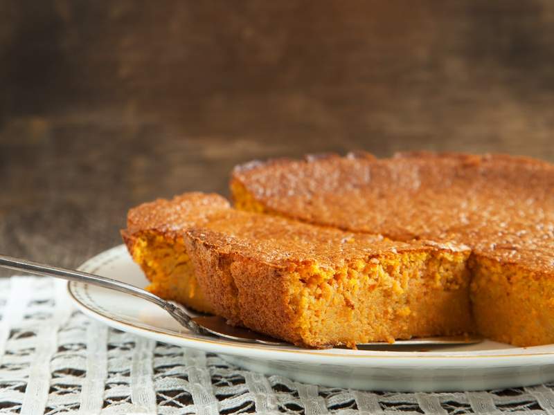 Ballaststoffarmer Möhrenkuchen