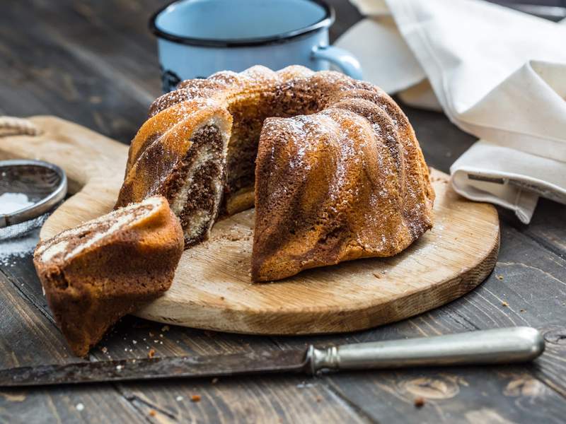 Marmorkuchen ohne Butter