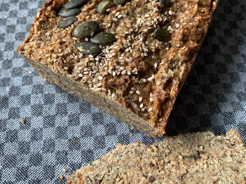 Eiweißbrot mit Lupinenmehl
