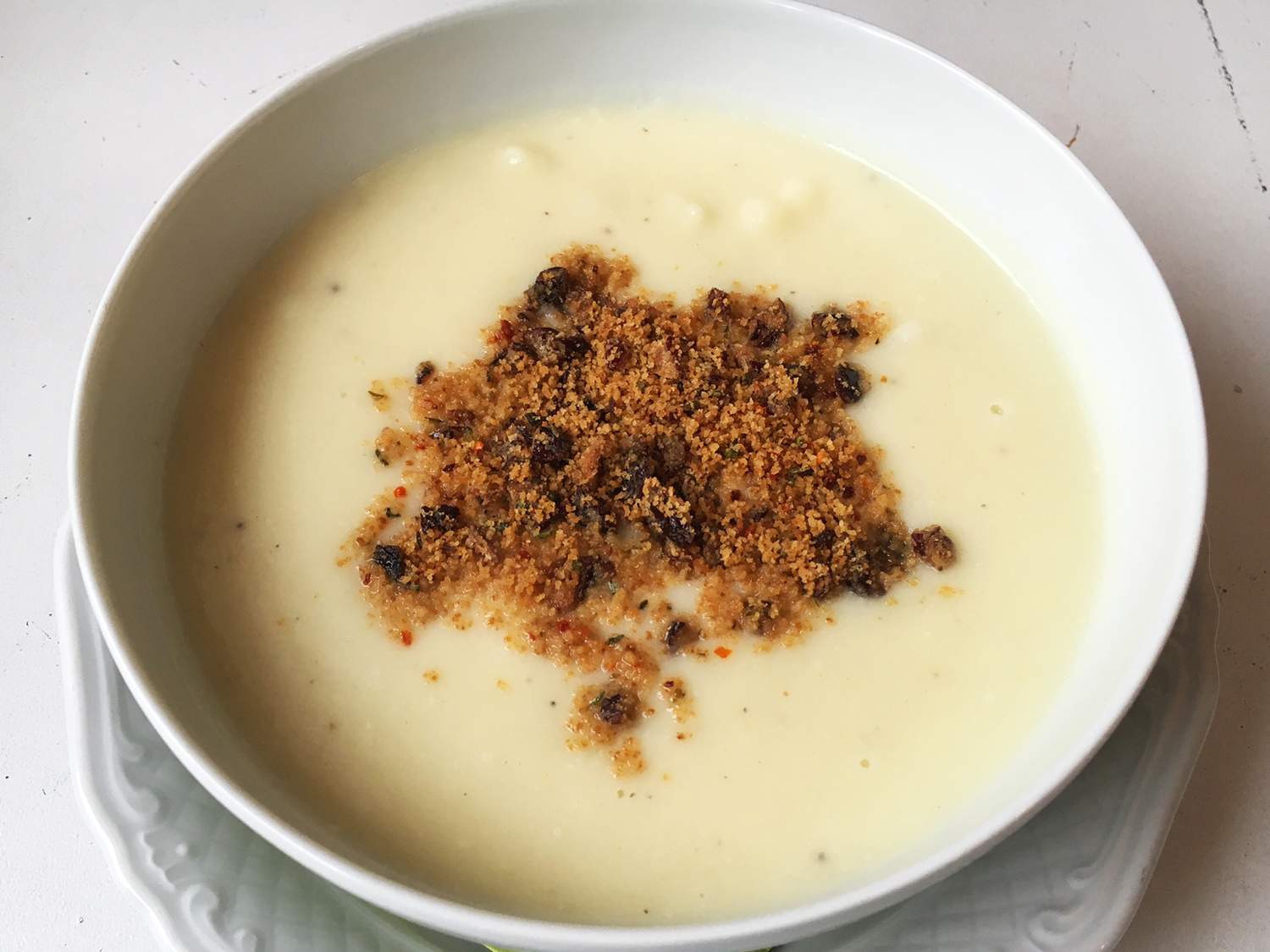 Blumenkohlsuppe mit Kartoffeln Bild
