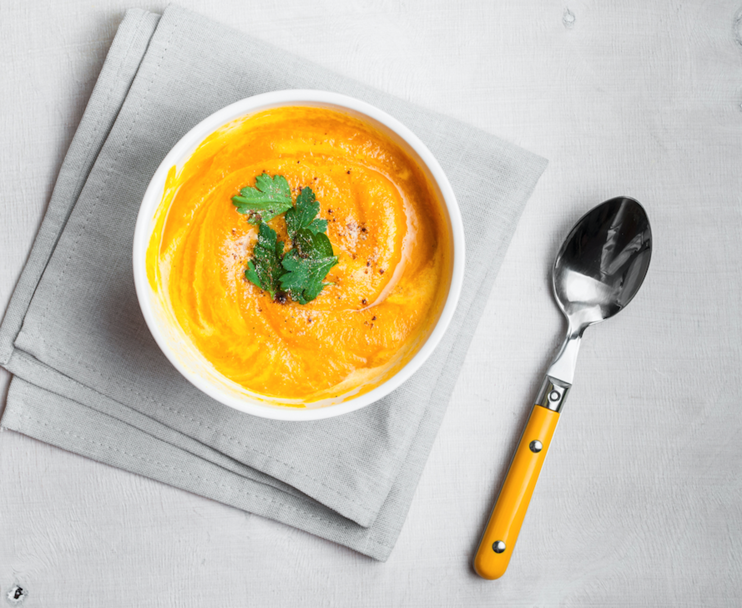 Low FODMAP Kürbissuppe mit Kokosmilch Bild