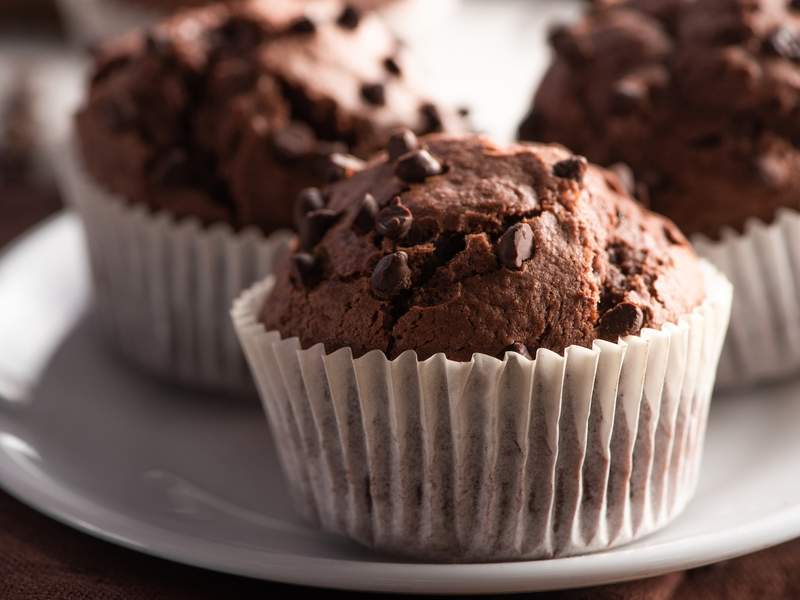 Saftige Schoko-Muffins ohne Butter 