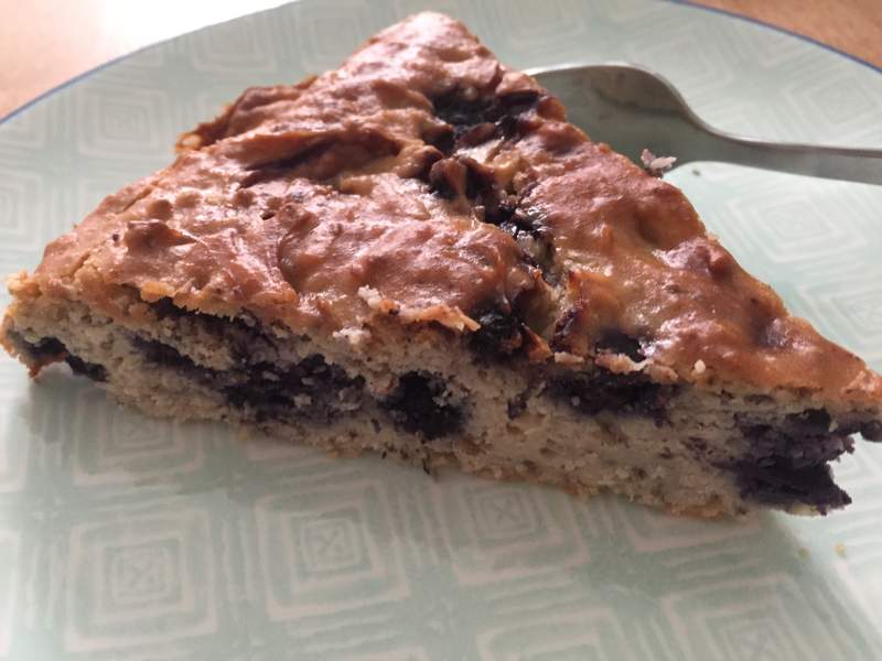 Mandel-Blaubeer-Kuchen
