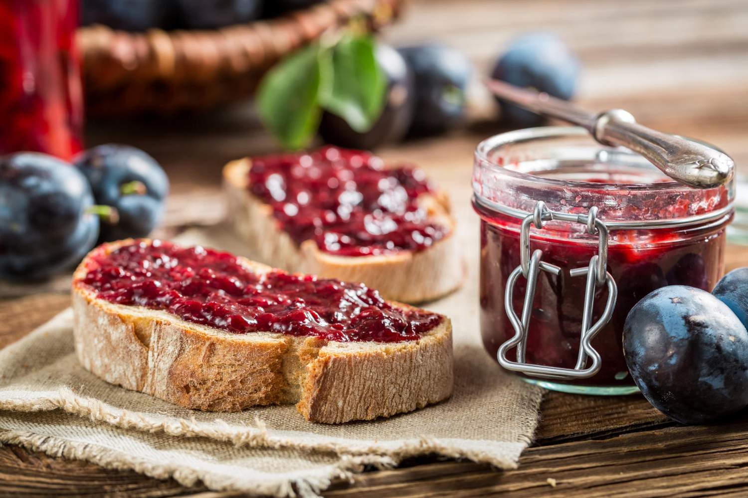 Pflaumenmus ohne Zucker Bild