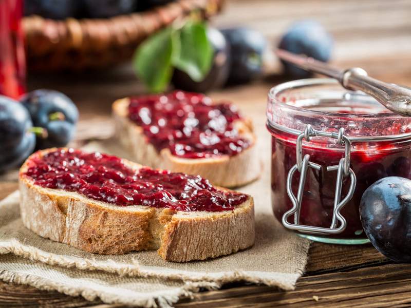 Pflaumenmus ohne Zucker