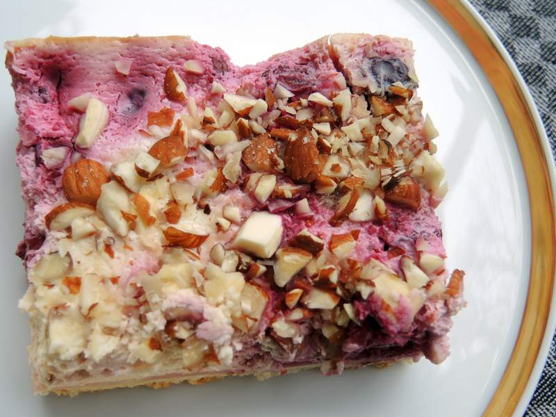Kirsch-Schmand-Kuchen vom Blech