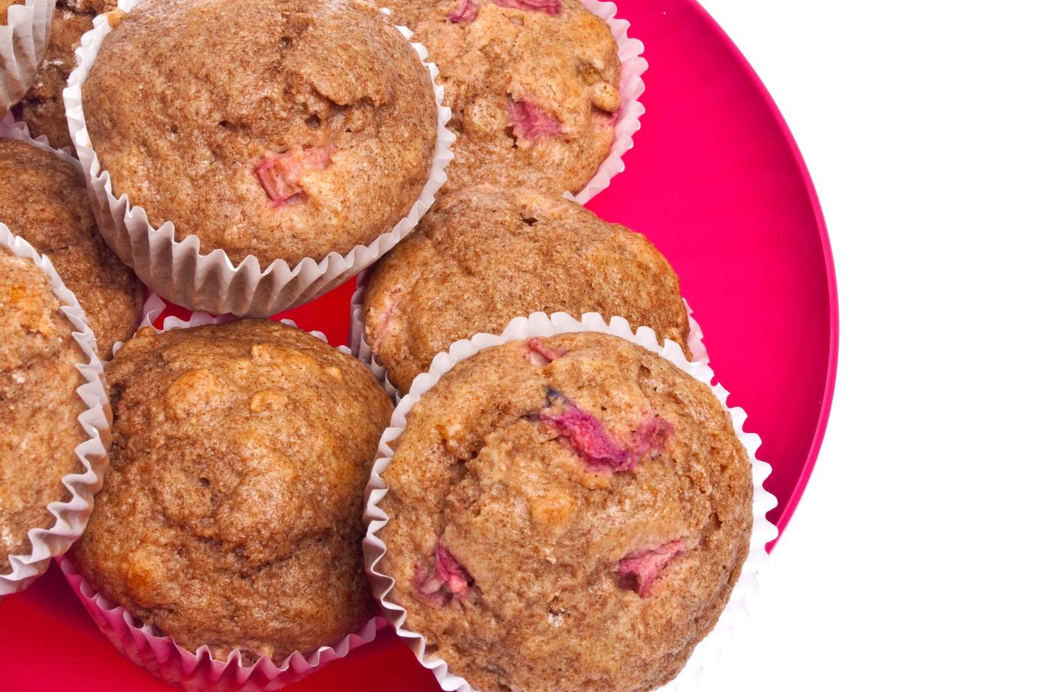 Rhabarber-Vanille-Muffins  Bild
