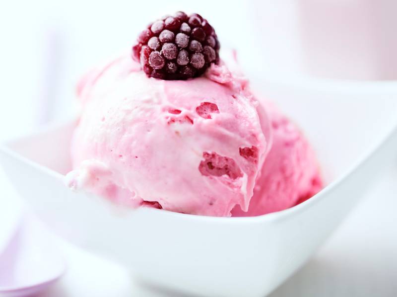 Frozen Joghurt ohne Fructose
